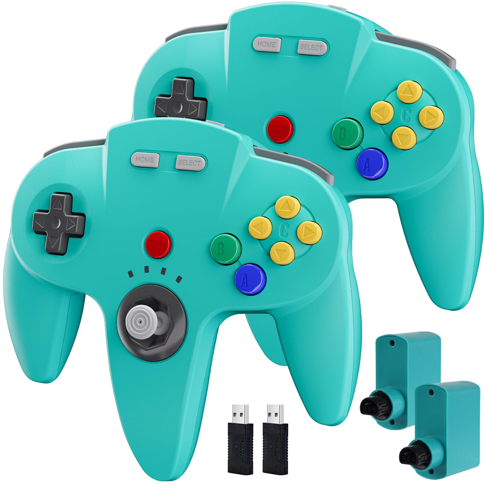 Nintendo Switch NINTENDO 64 Amazon.com: 2 Pack N64 Wireless Controller for Switch Online Games